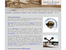 Tablet Screenshot of hafenundhof.de